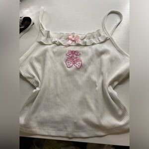 Coquette strawberry shirt